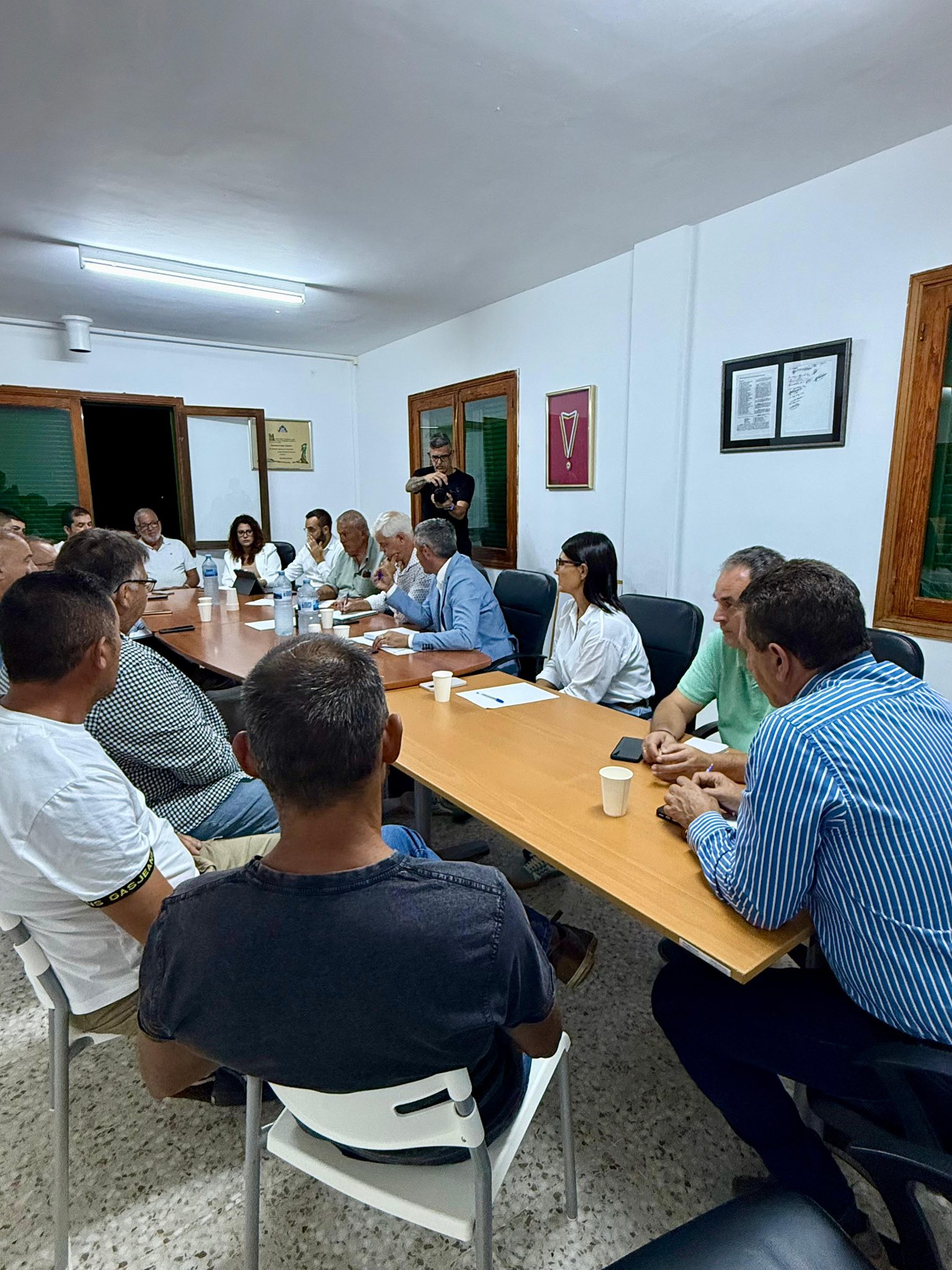 Momento de la reunión