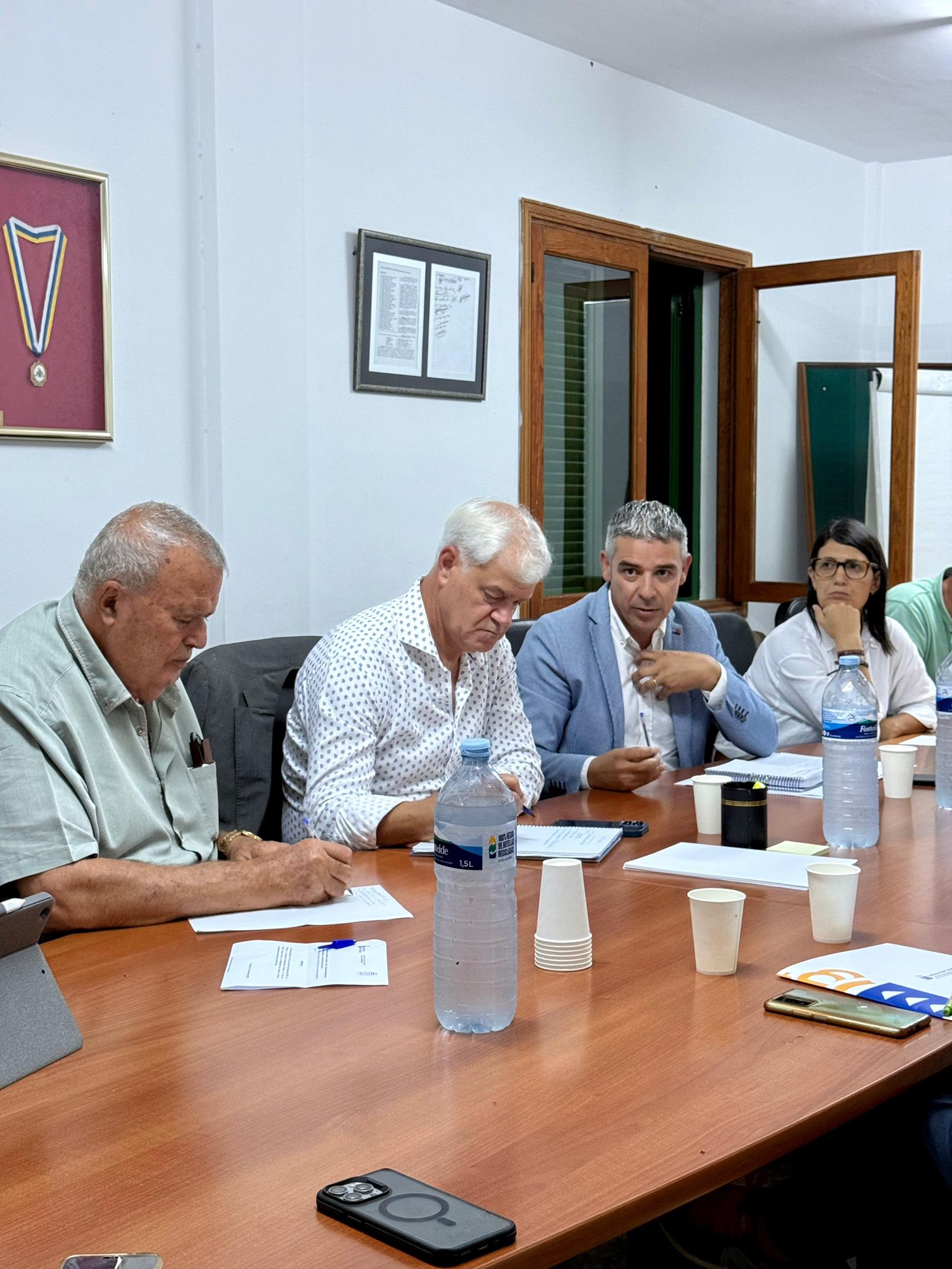 Momento de la reunión