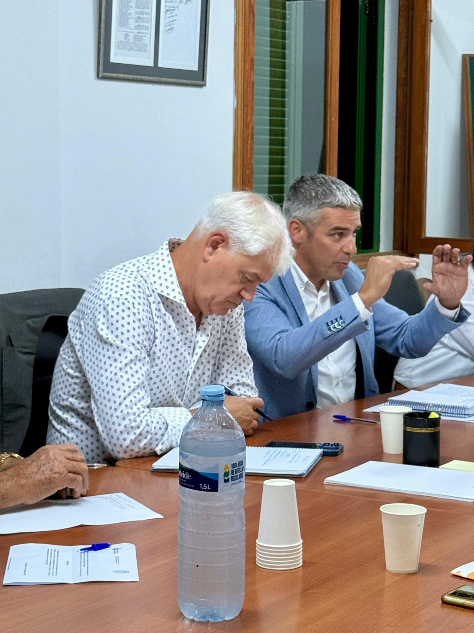 Momento de la reunión