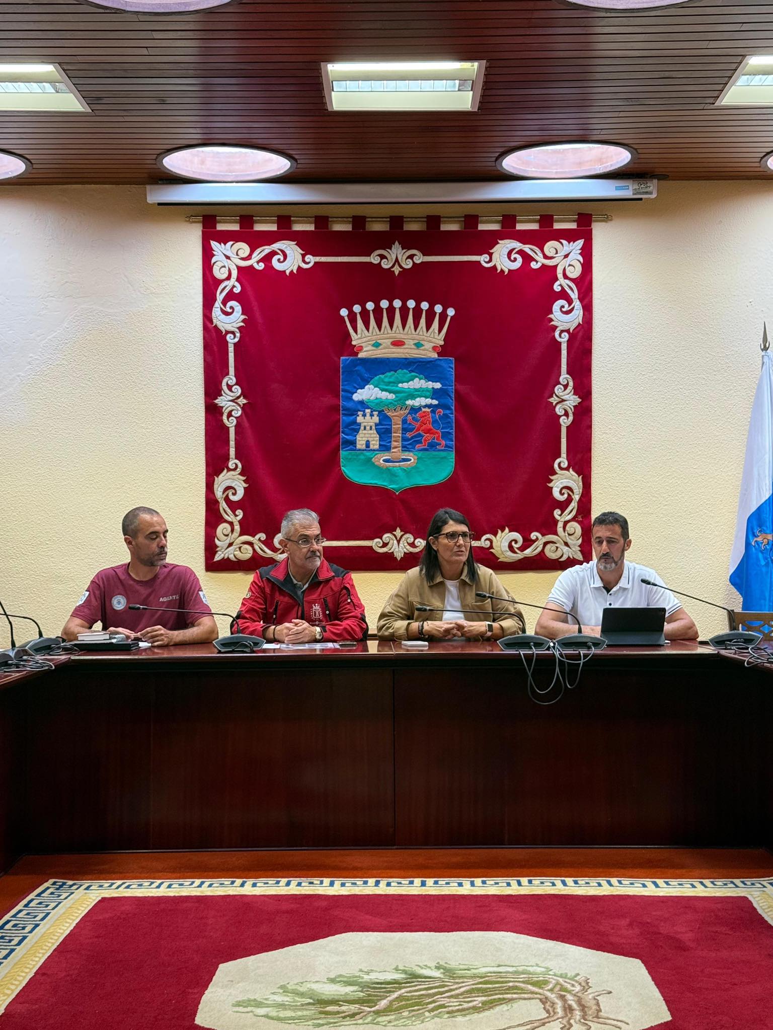 Momento de la presentación