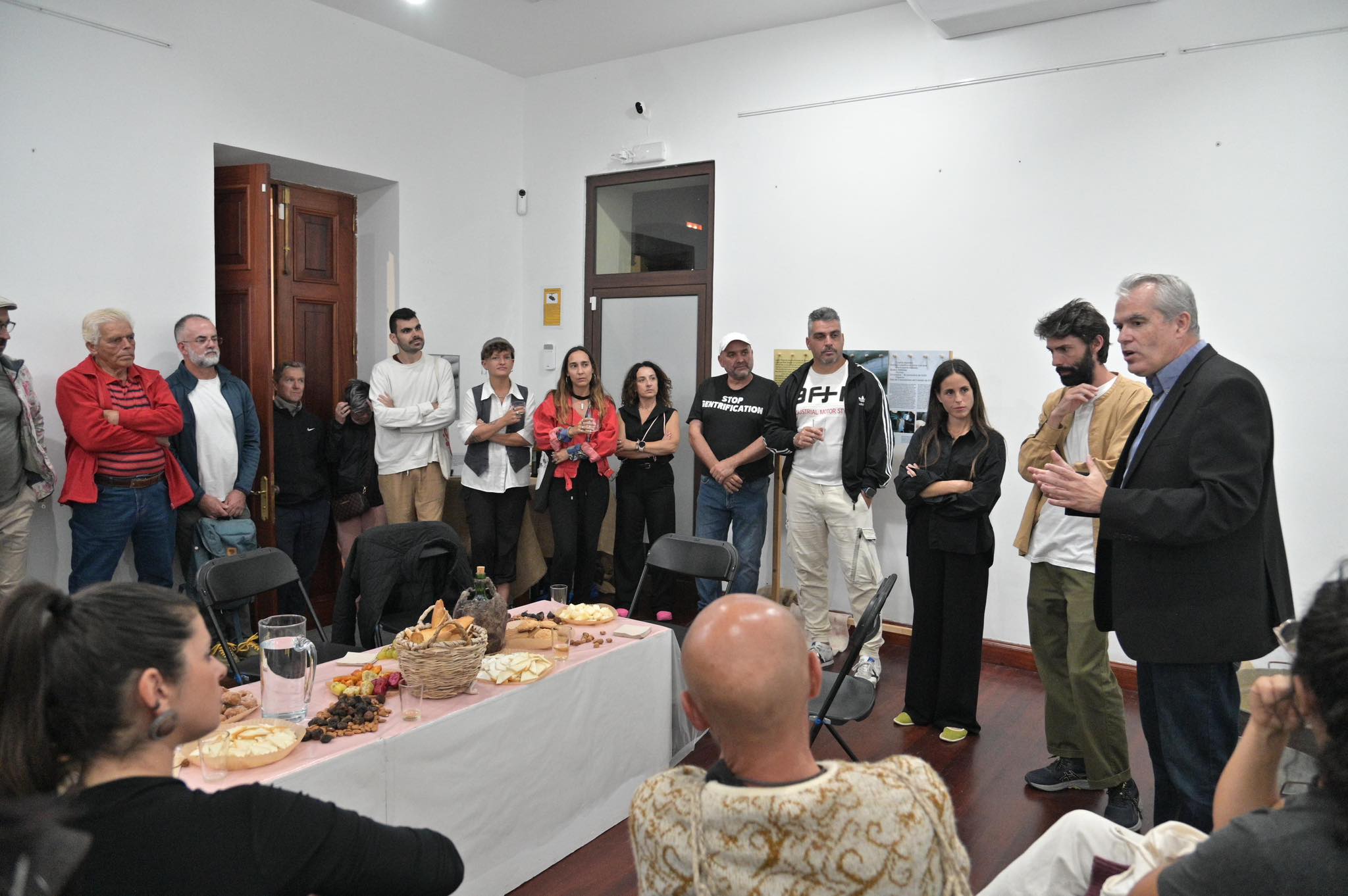 Momento de la presentación