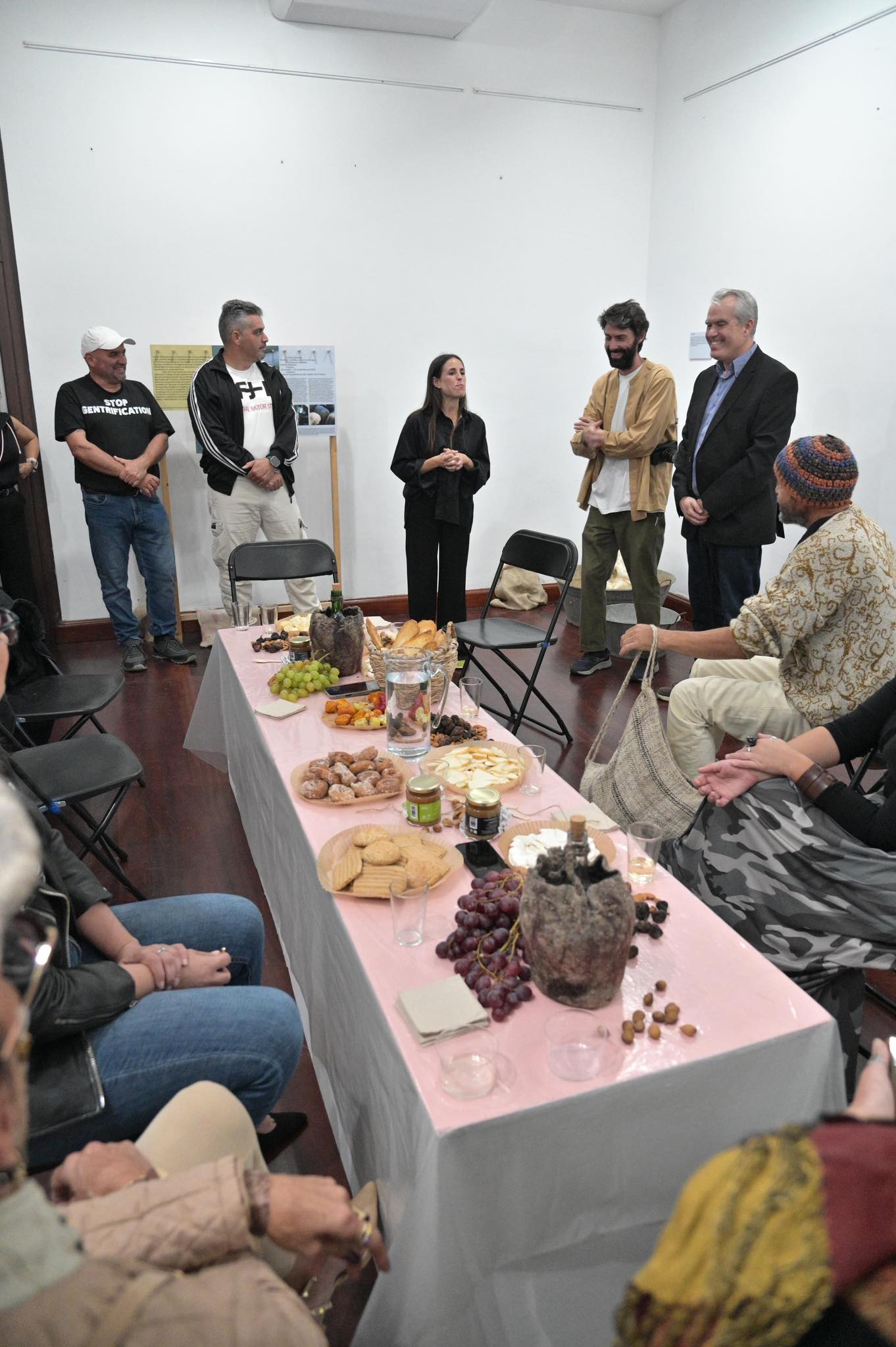 momento de la presentación