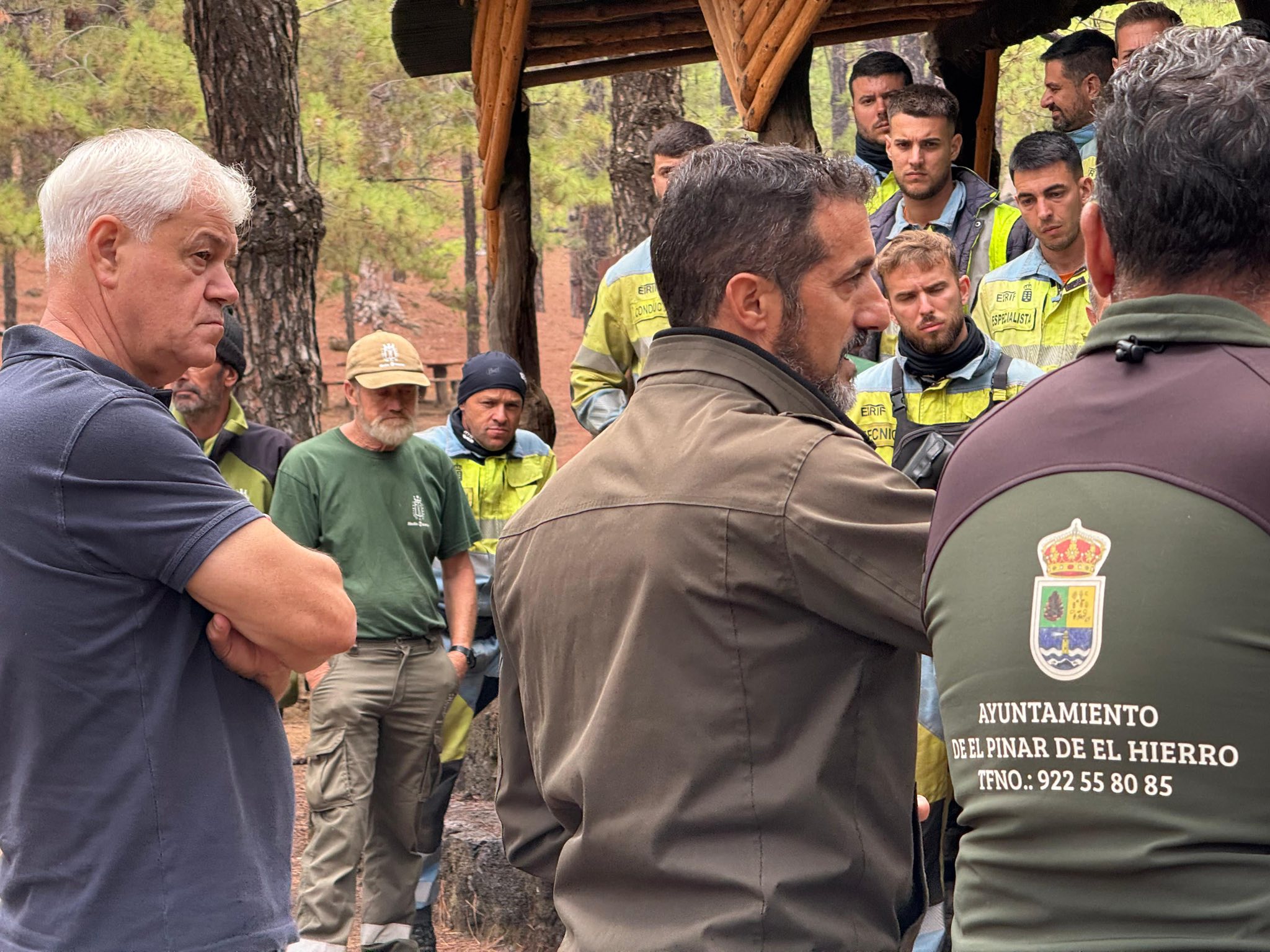 Momento del cierre de la campaña