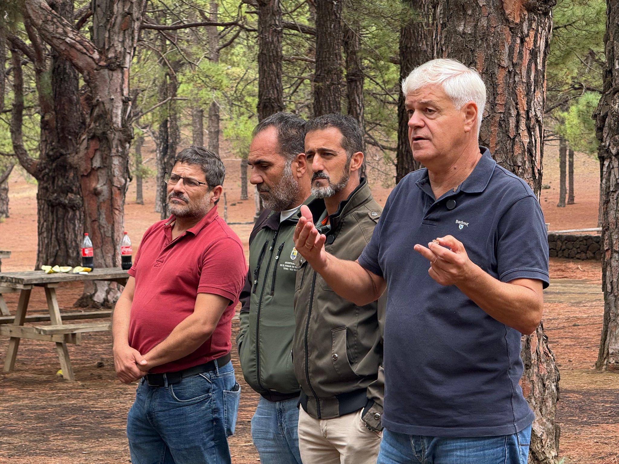 Momento del cierre de la campaña