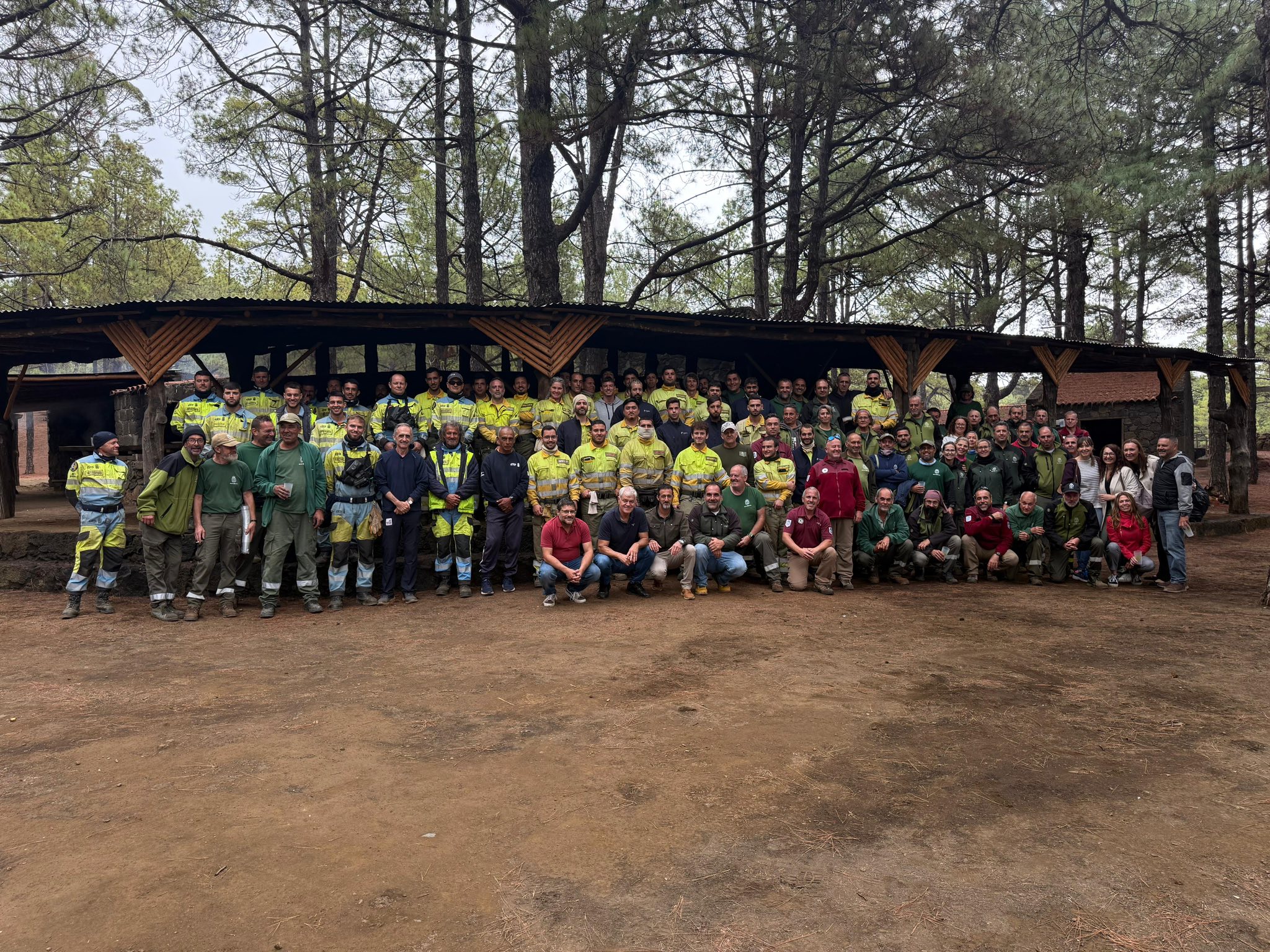 Momento del cierre de la campaña