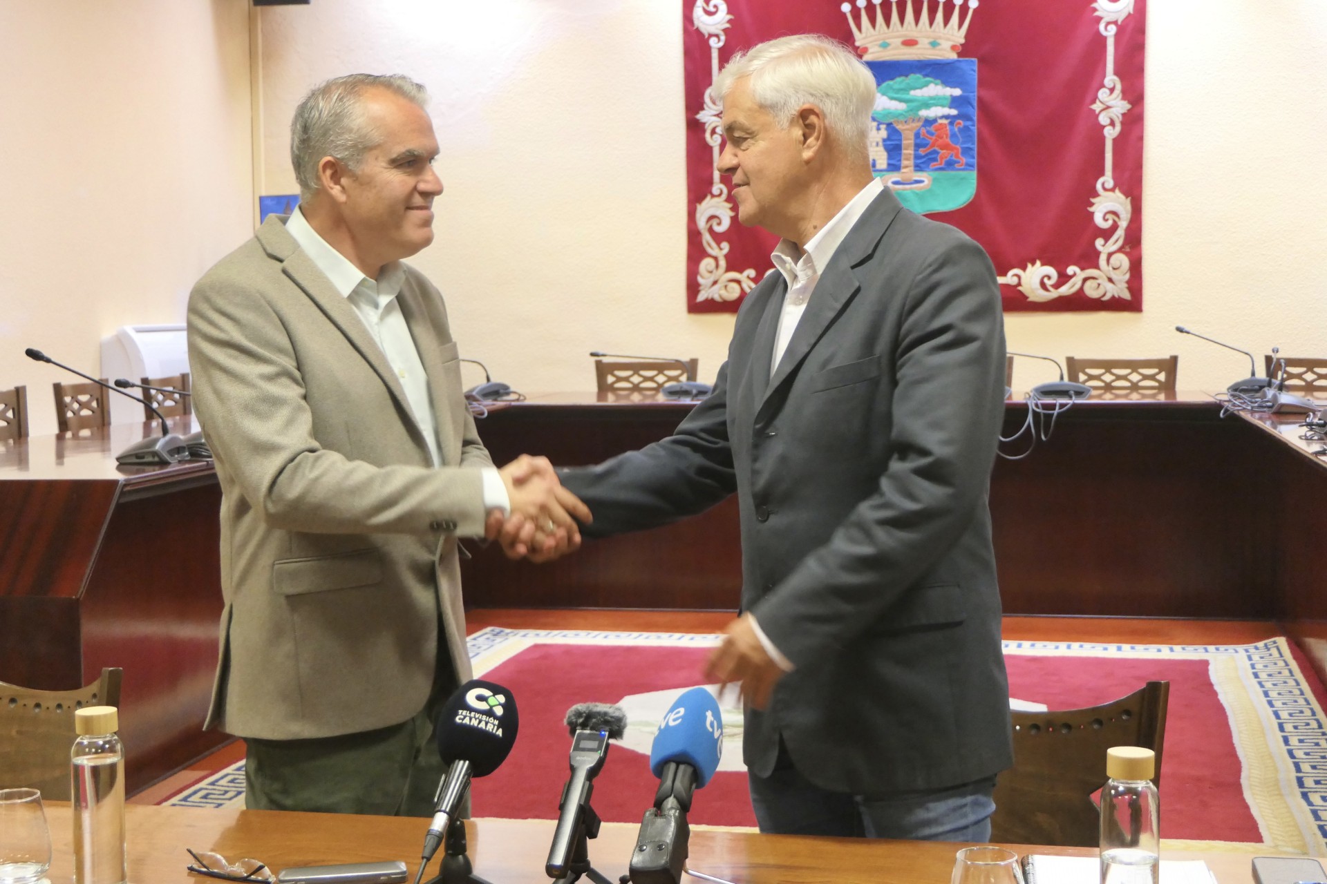 Momento de la rueda de prensa