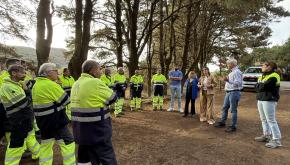 Momento de la visita